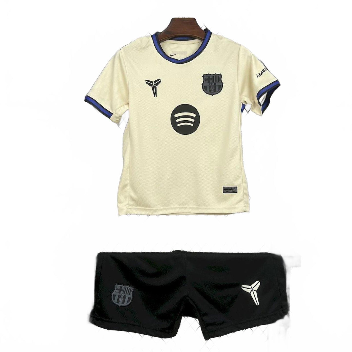 Barcelona 25/26 Nike x Kobe Kids Away Jersey - Inc Socks