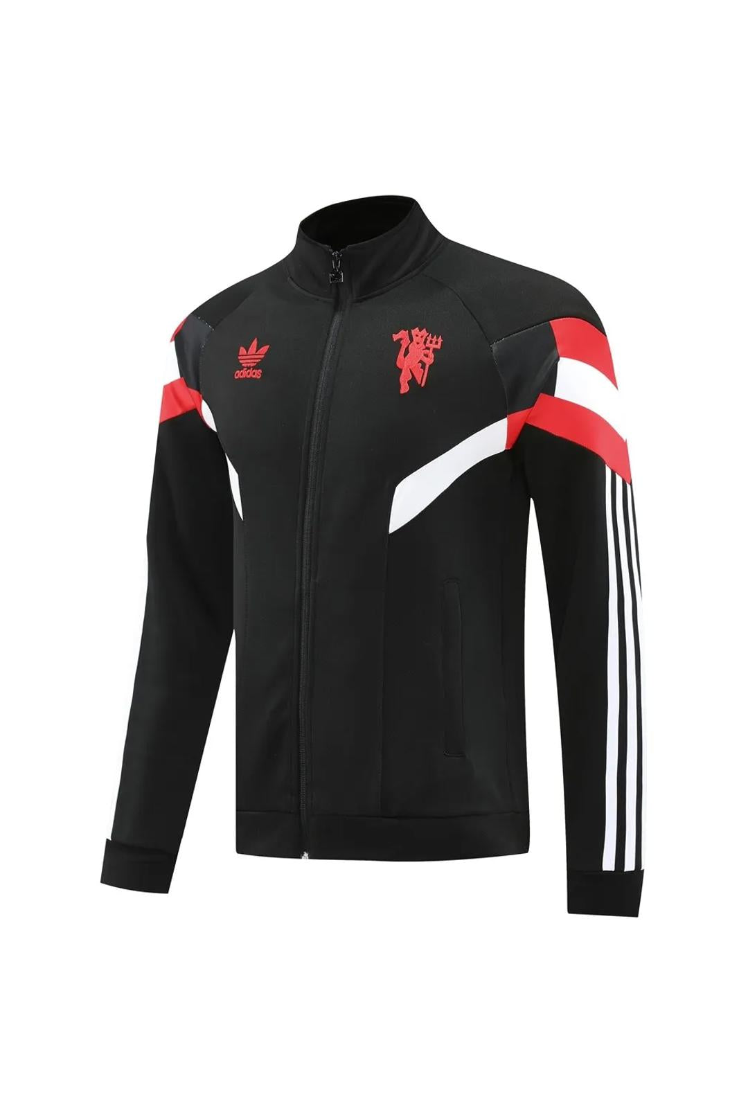 Manchester United LFSTR Adidas Originals Tracksuit - Black & Red