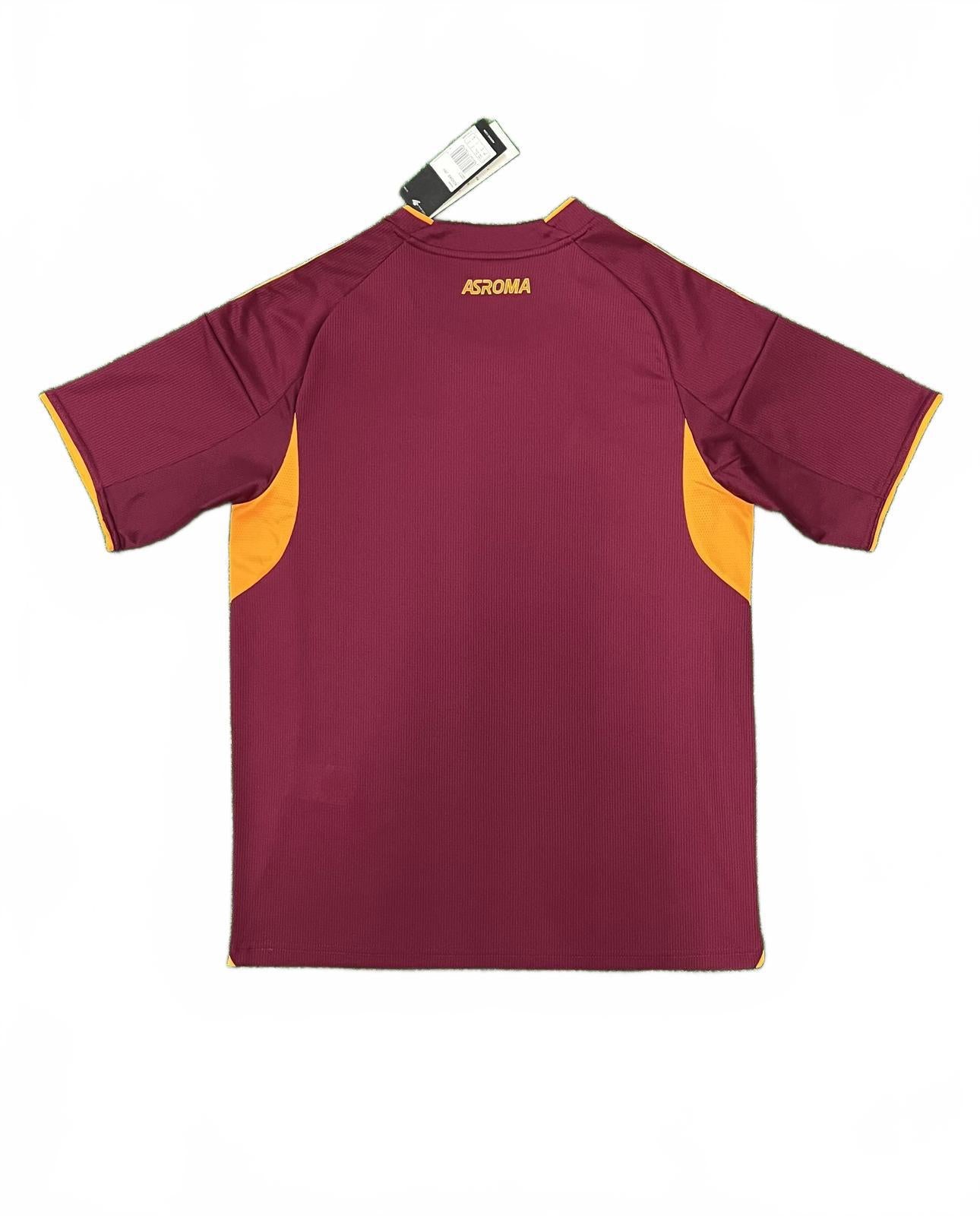 Roma 25/26 Adidas Home Jersey - Dark Red - Fan Version