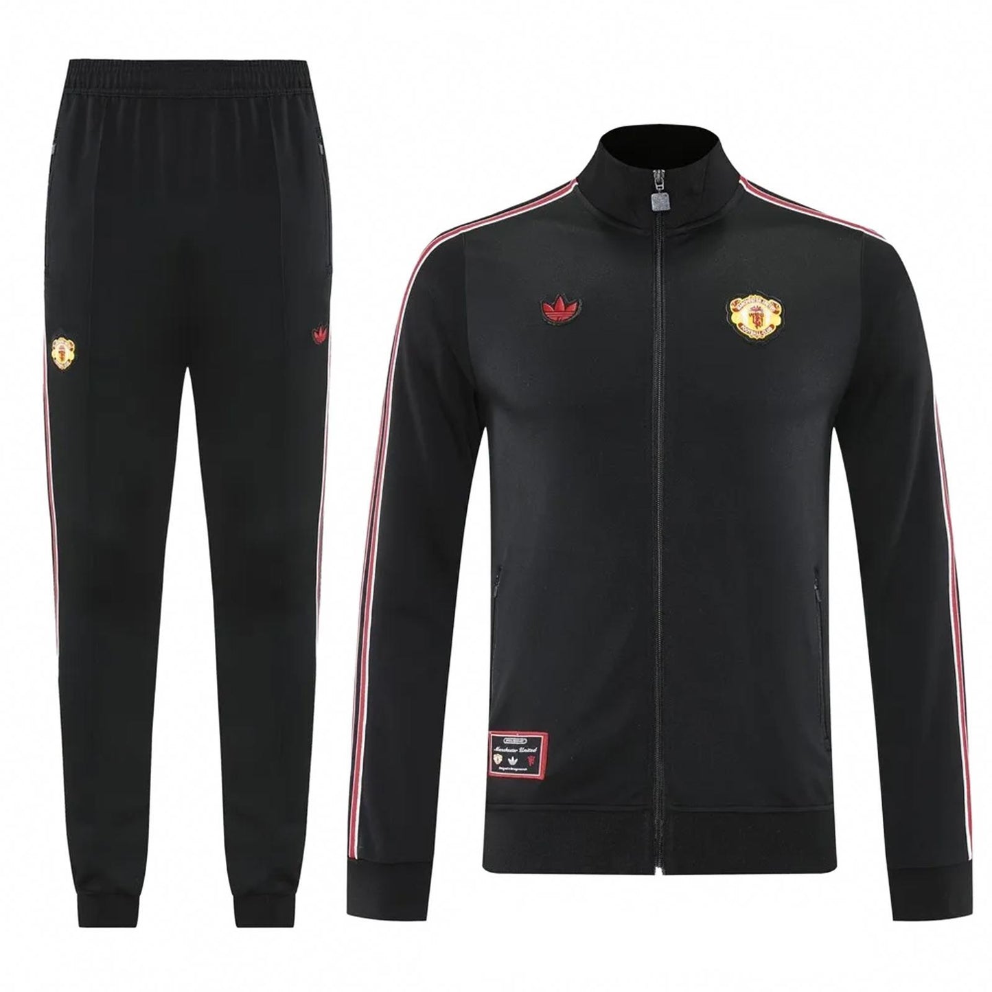 Manchester United 25/26 Adidas Originals Men's Tracksuit - Black