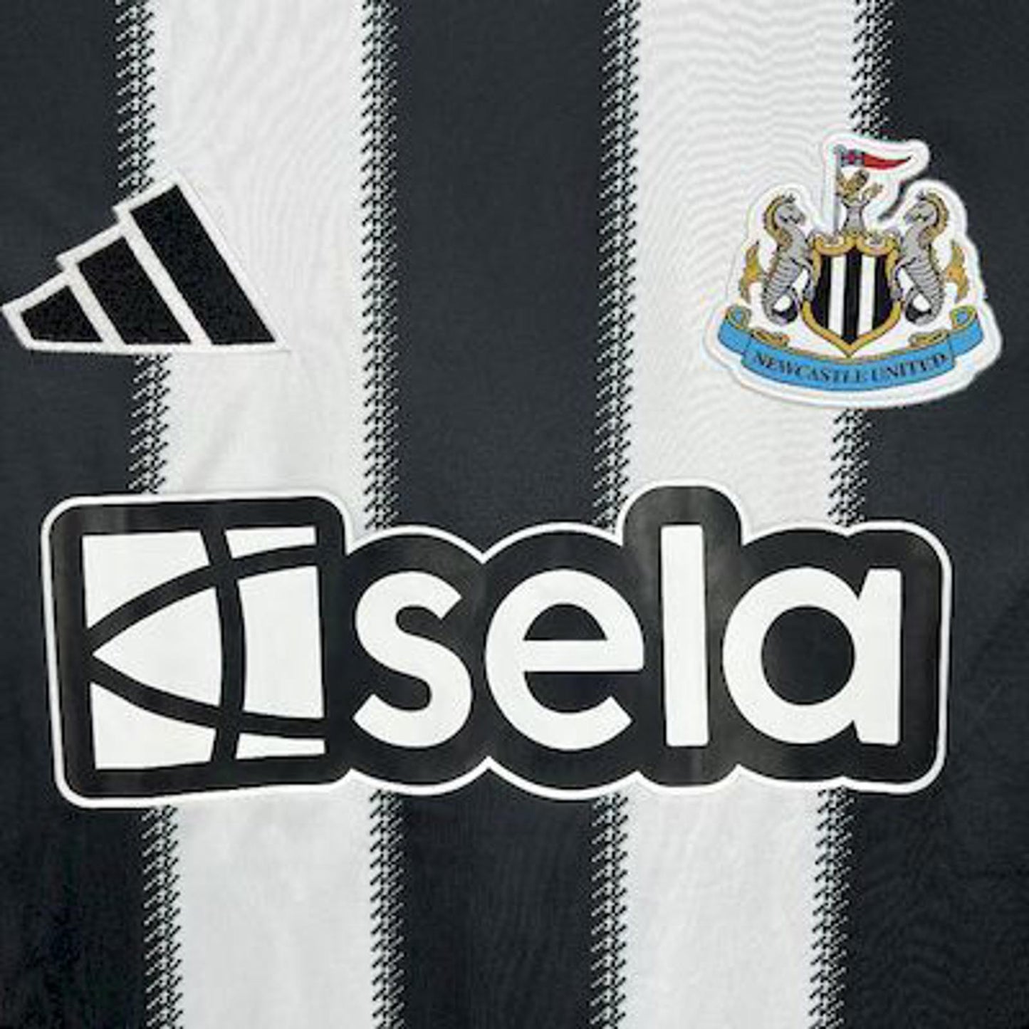 Newcastle 25/26 Adidas Home Jersey - Black - Fan Version