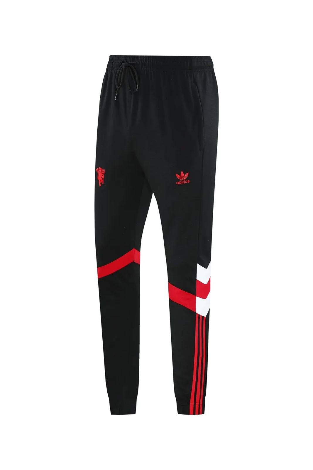 Manchester United LFSTR Adidas Originals Tracksuit - Black & Red
