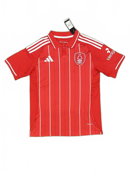 Nottingham Forest 25/26 Adidas Home Jersey - Red - Fan Version