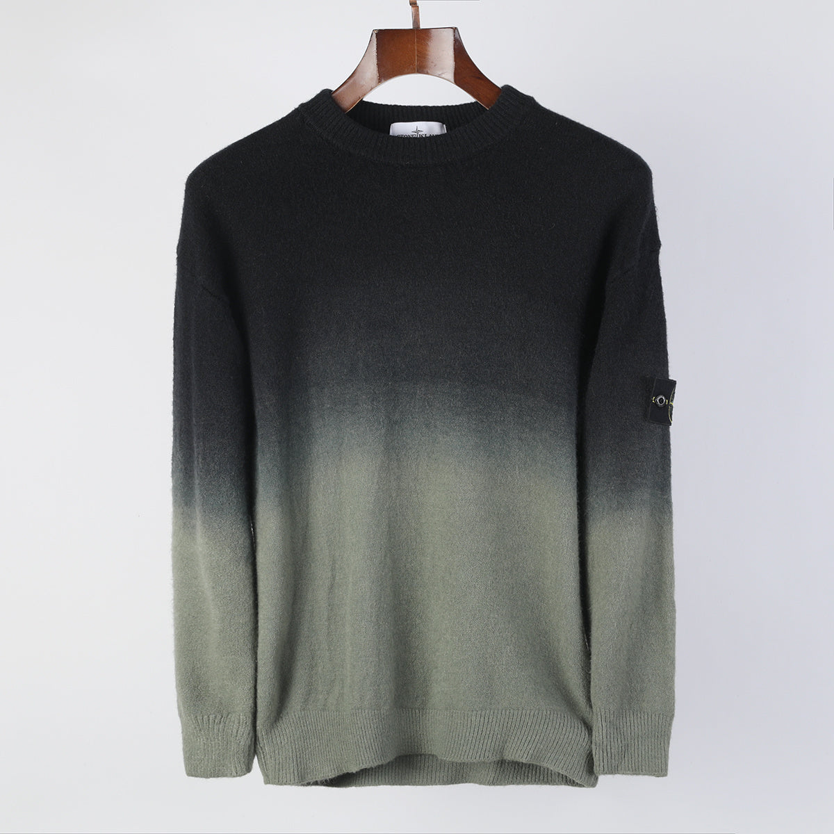 Stone Island Oxide Spray Close Loop Sweatshirt
