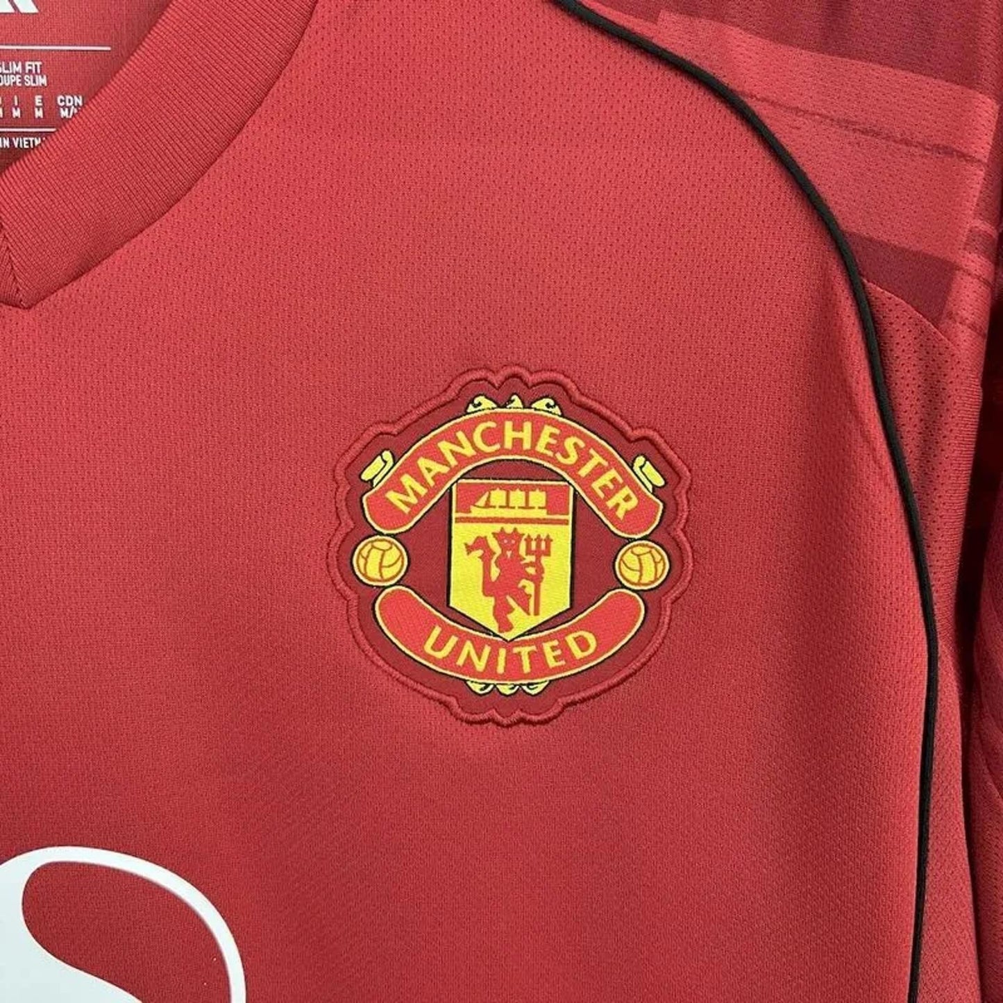Manchester United 25/26 Adidas Home Shirt - Fan Version