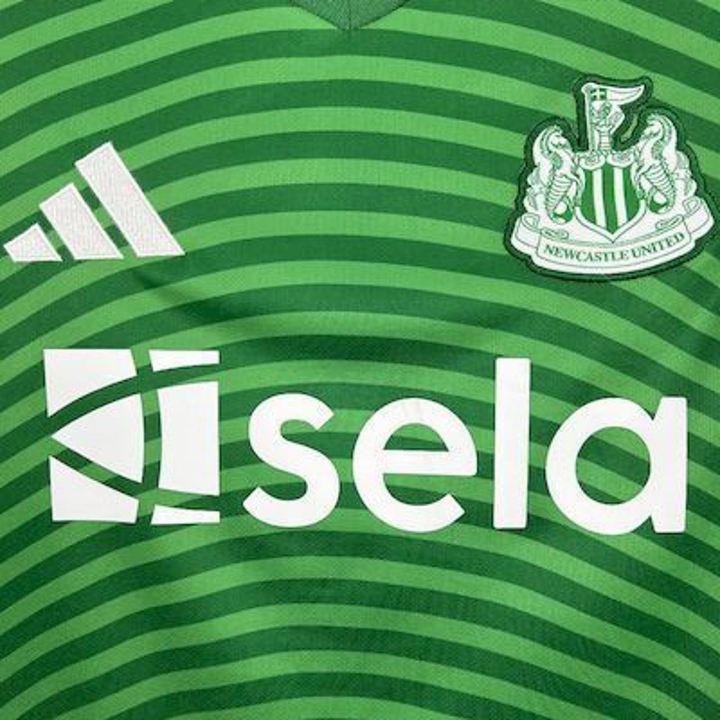 Newcastle 25/26 Adidas Away Jersey - Green - Fan Version