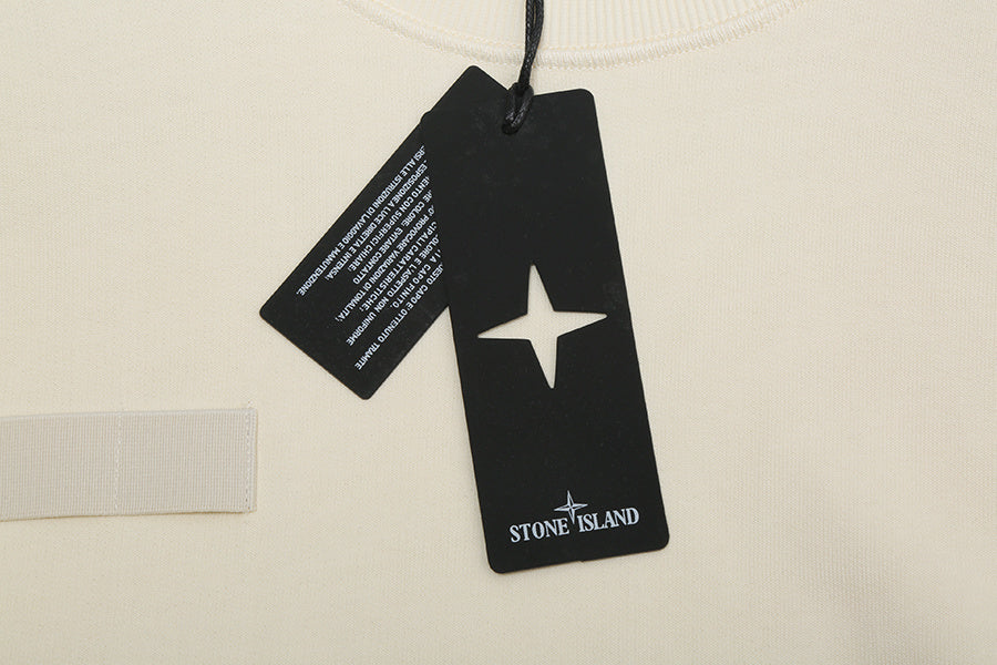 Stone Island Zip Sleeve Pocket Sweatshirt