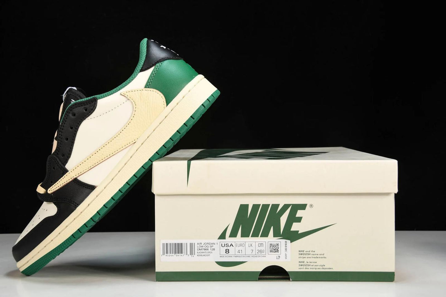 Travis Scott x AJ1 Low x Fragment Design ‘Pine Green’