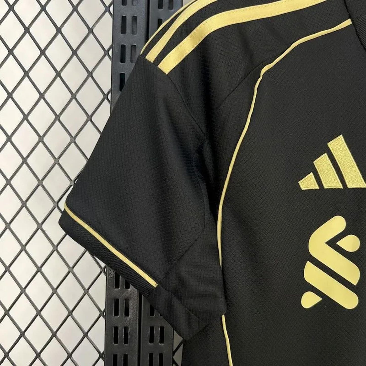 Liverpool FC 25/26 Adidas Gold Edition Jersey - Black - Fan Version