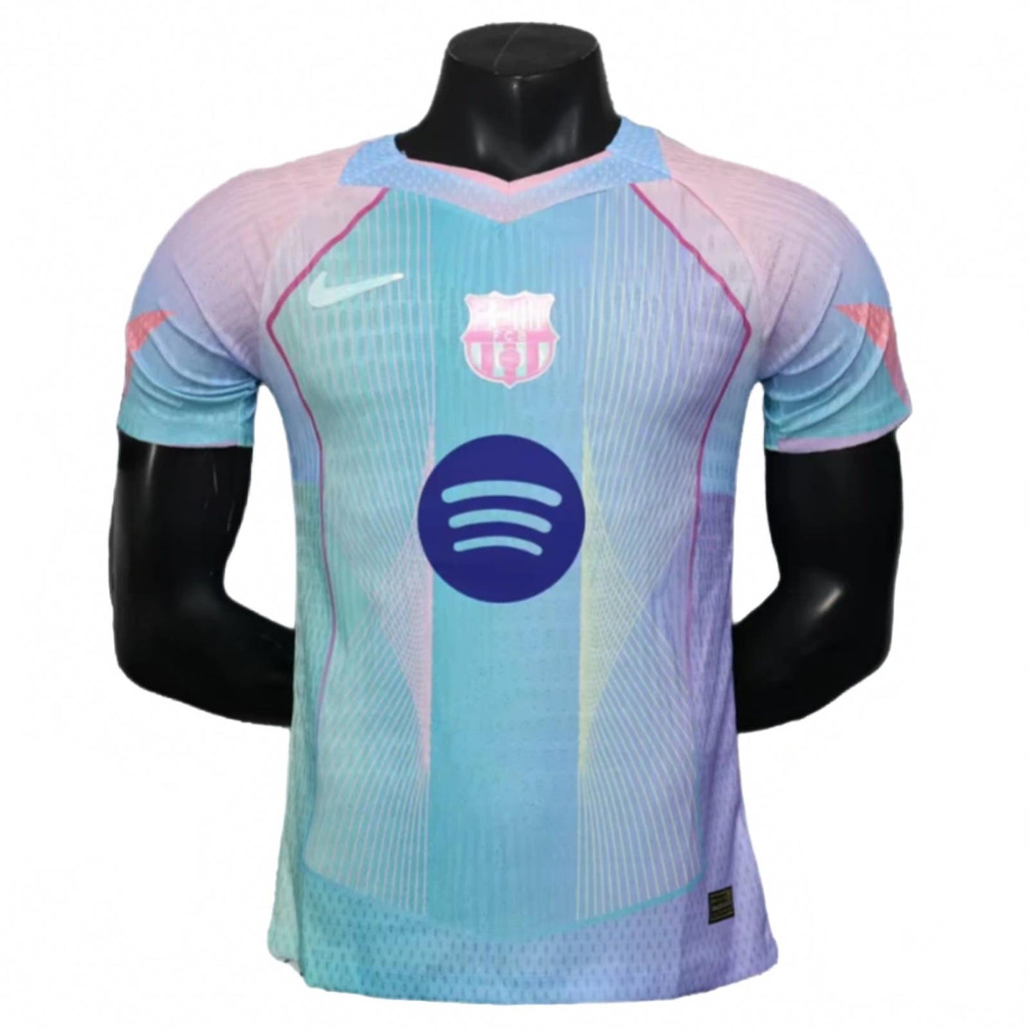 Barcelona 2025 Nike Special Edition Player Jersey – Light Blue