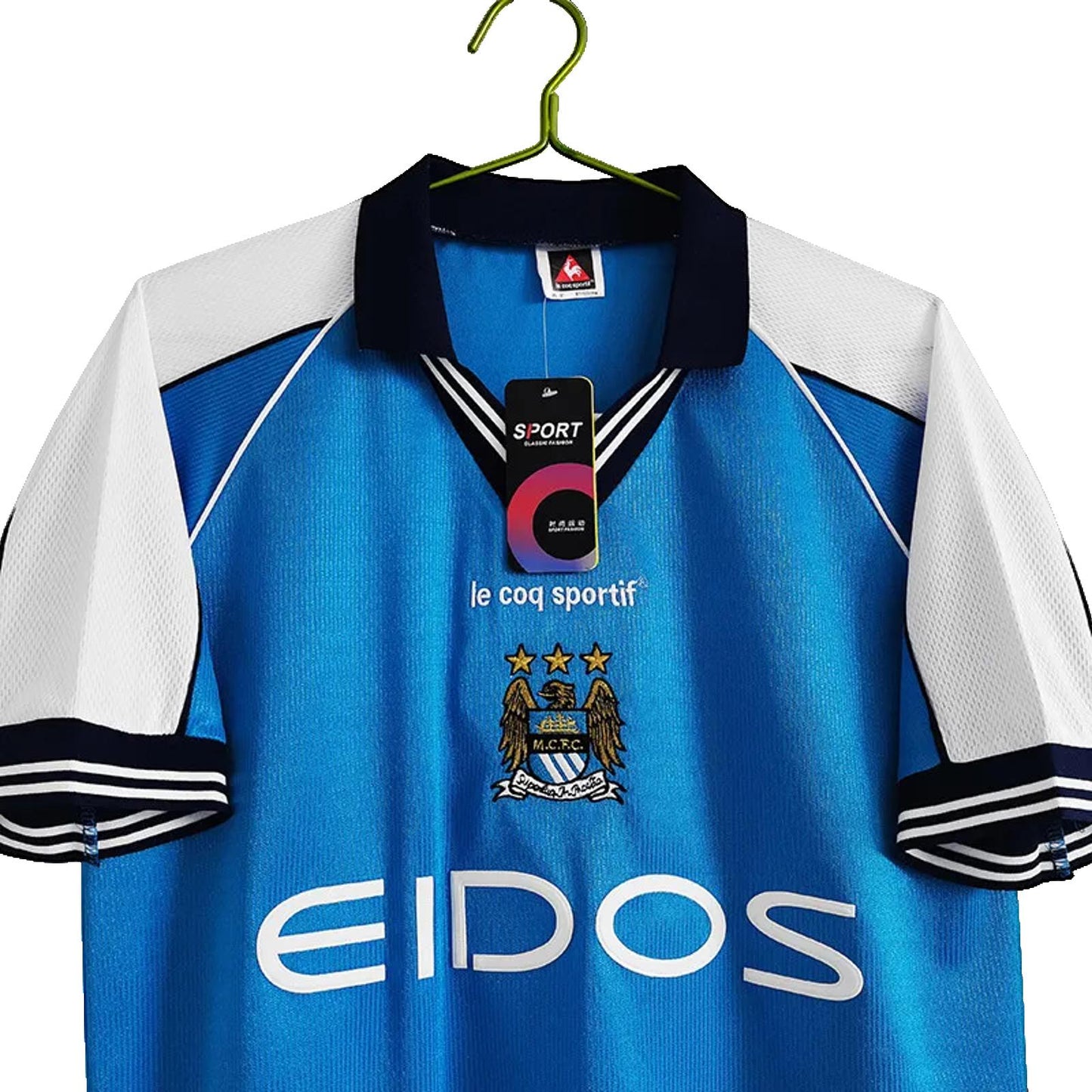 Manchester City 99/01 Retro Home Jersey - Blue