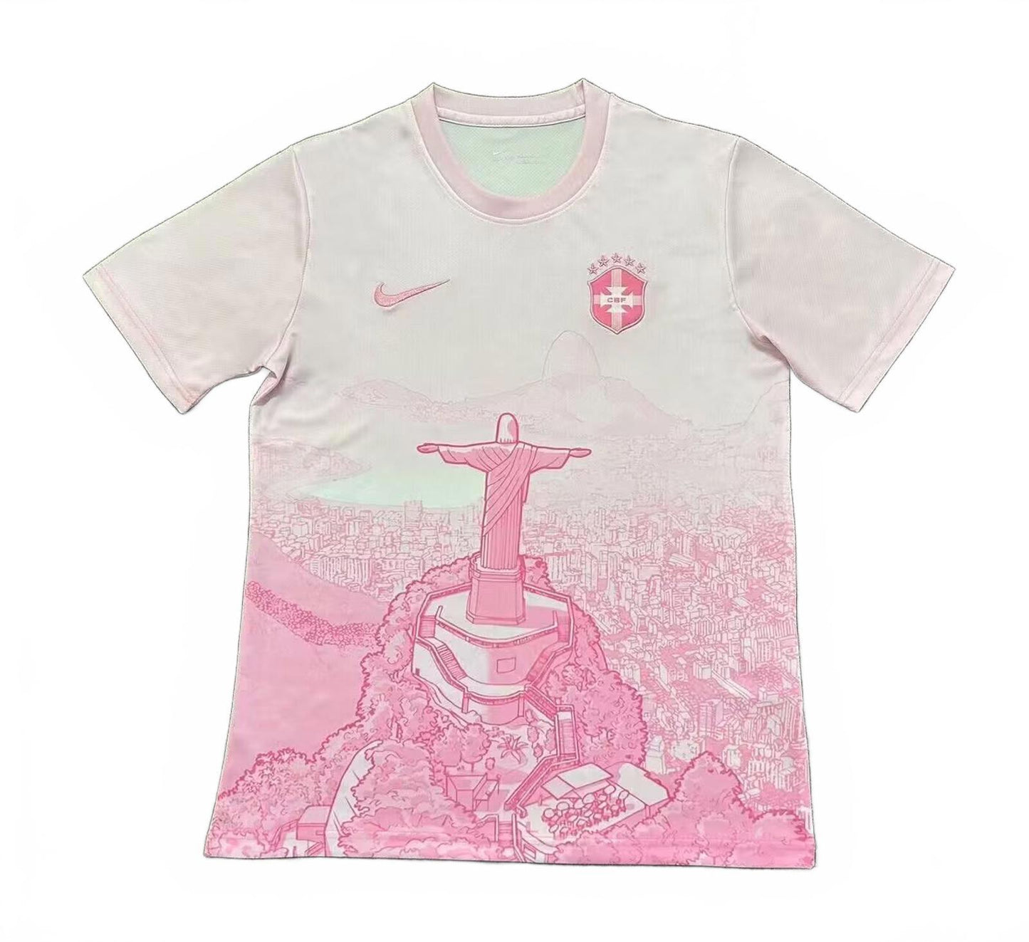Brazil 25/26 Nike Christ the Redeemer Special Edition Jersey - Pink