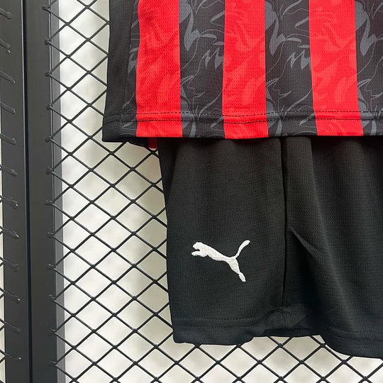 AC Milan 25/26 Home Kids Football Kit - Puma - Inc Socks