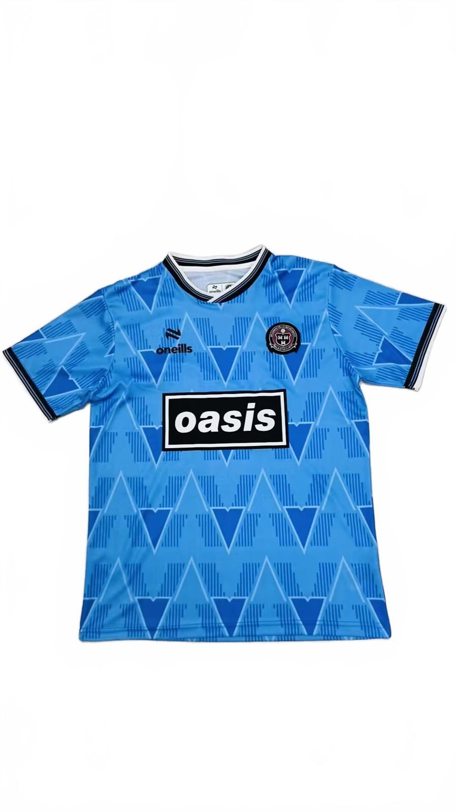 Bohemian FC X Oasis 25/26 Football Jersey - Blue