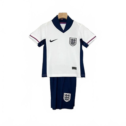 England 2024 Nike Kids Home Kit - White - Inc Socks