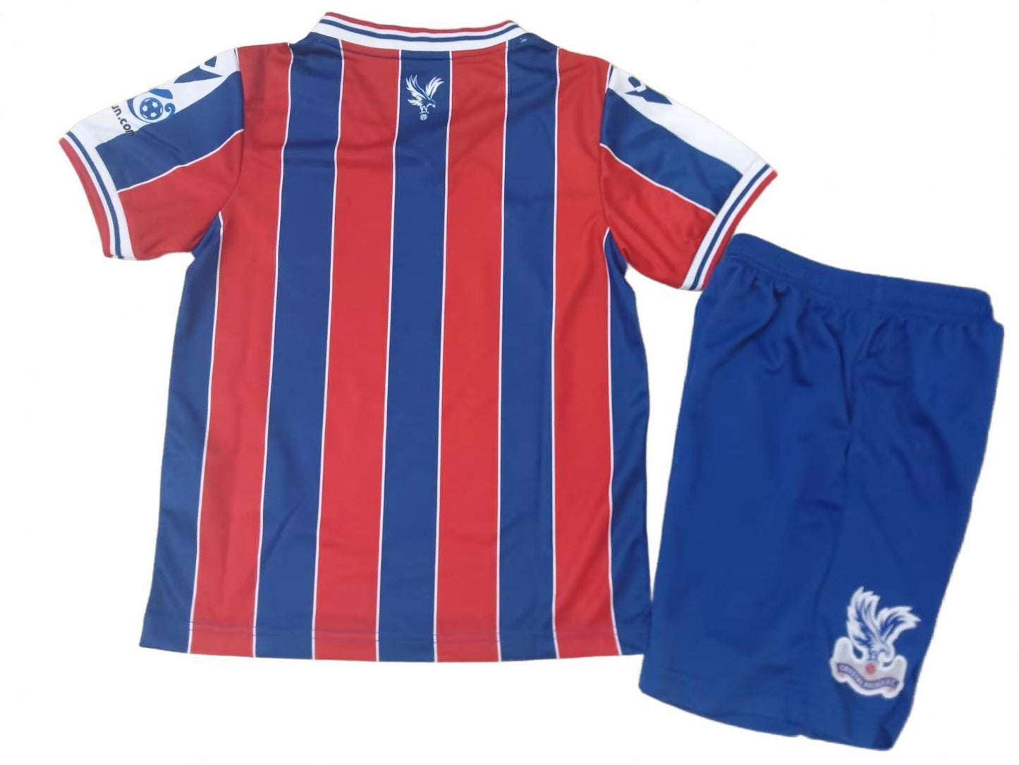 Crystal Palace 25/26 Macron Kids Home Kit - Inc Socks