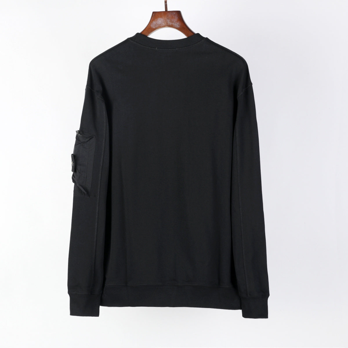 Stone Island Zip Sleeve Pocket Sweatshirt
