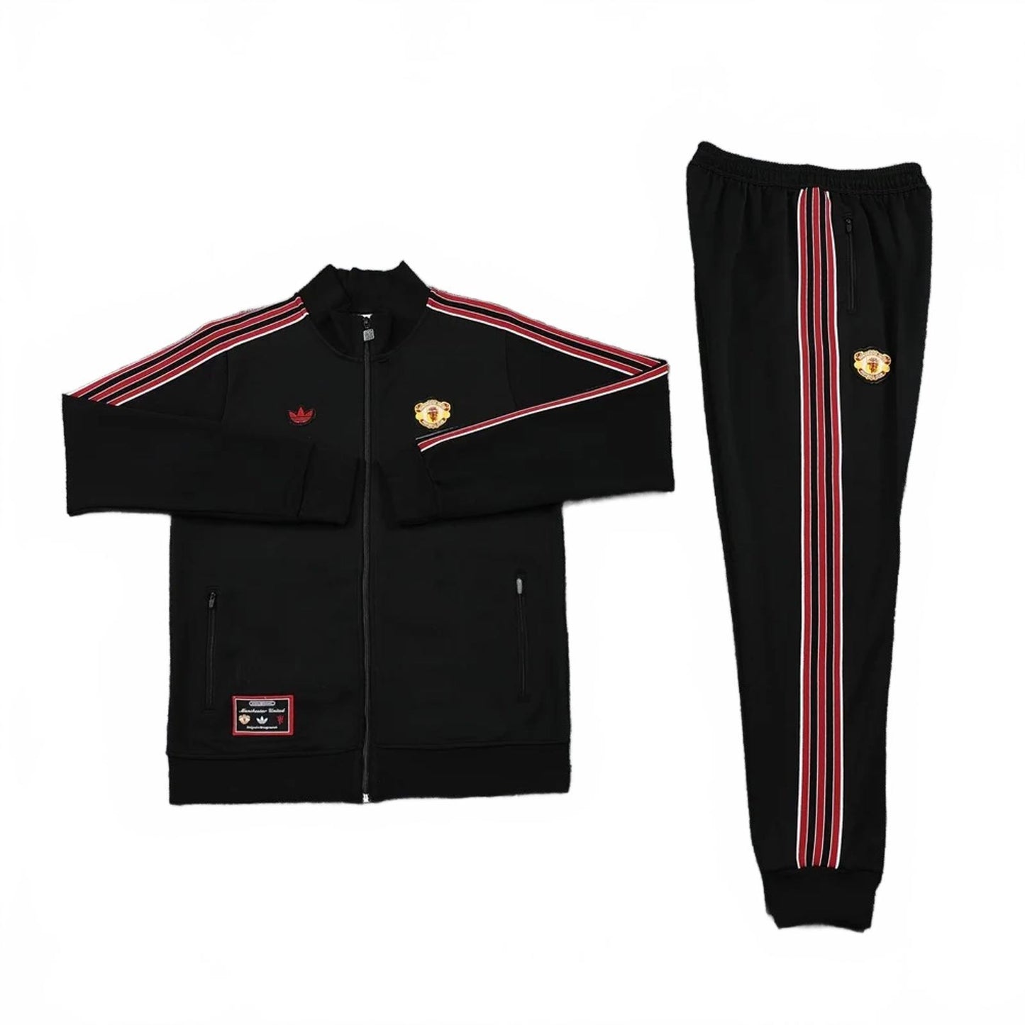 Manchester United 25/26 Adidas Originals Men's Tracksuit - Black