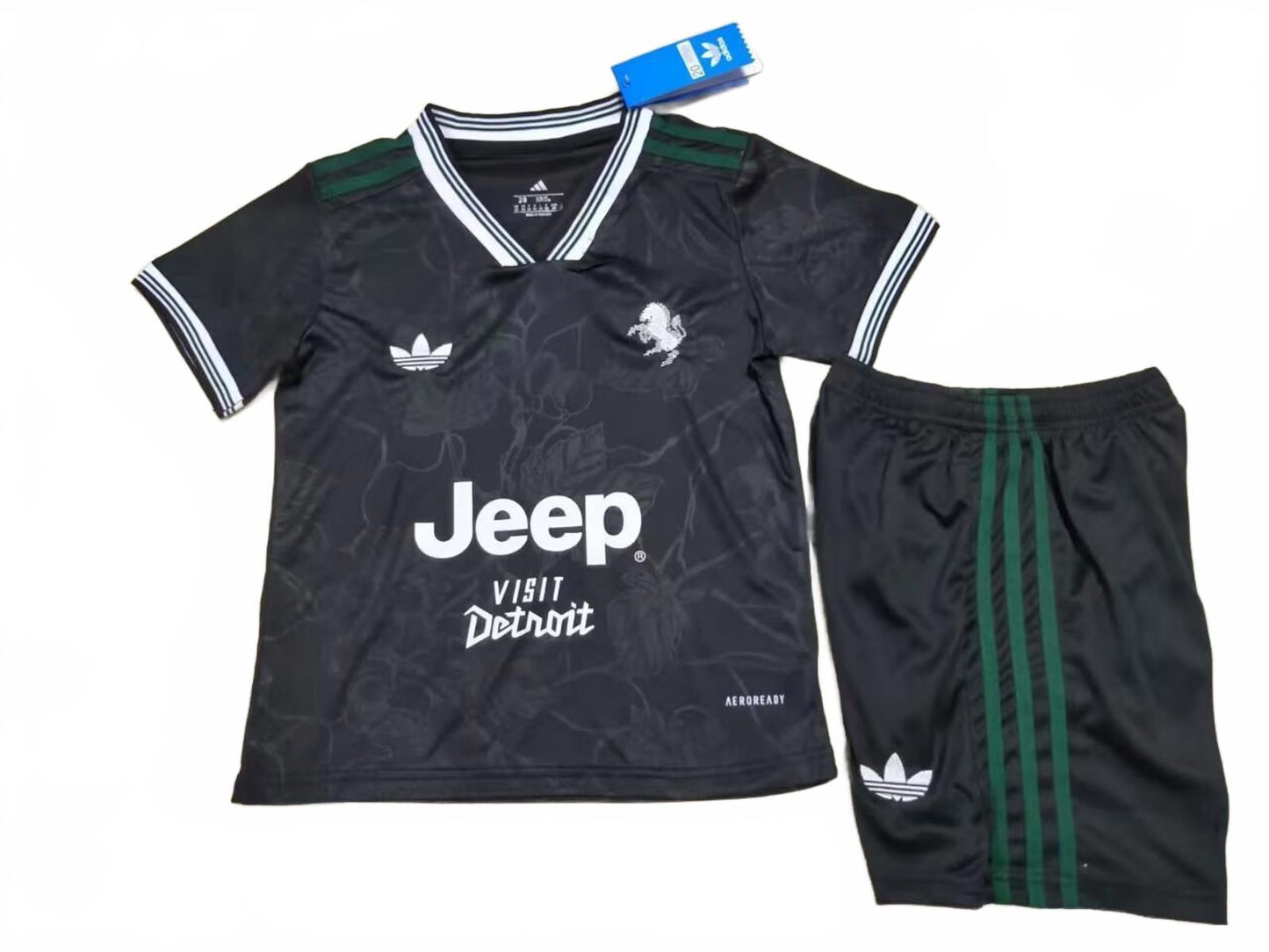 Juventus FC Adidas 25/26 Kids Third Kit - Inc Socks