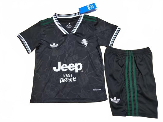 Juventus FC Adidas 25/26 Kids Third Kit - Inc Socks