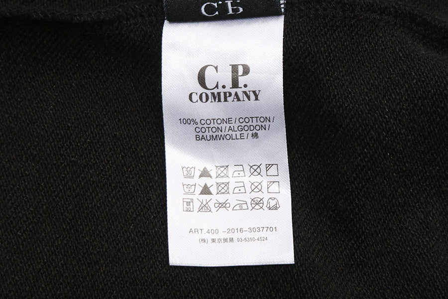 C.P. Company Diagonal Fleece Google Hoody