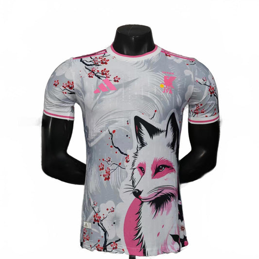 Japan Adidas Football Jersey - Fox Graphic - Player Version - Size Large