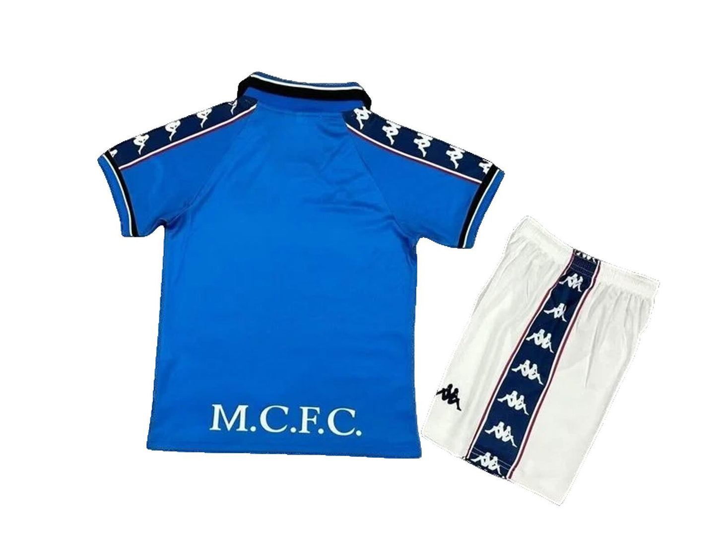 Manchester City 97/99 Kappa Retro Home Kit - Blue - Inc Socks