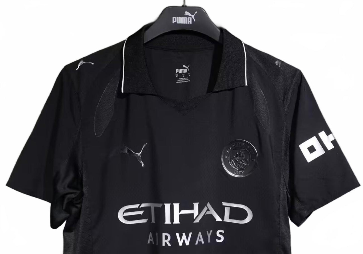Manchester City 25/26 Puma Away Jersey - Black - Fan Version