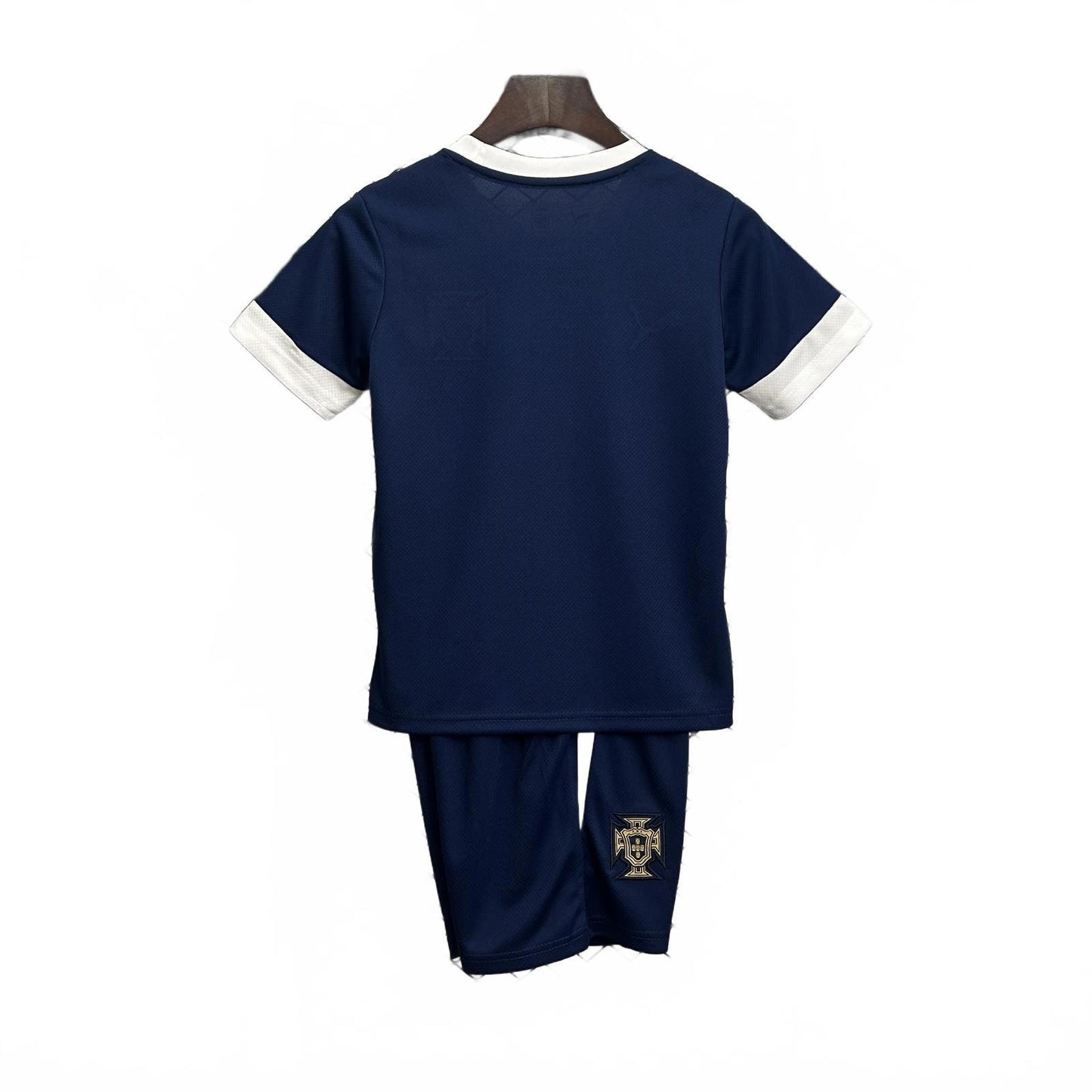 Portugal 2025 Puma Kids Away Kit - Navy Blue - Inc Socks