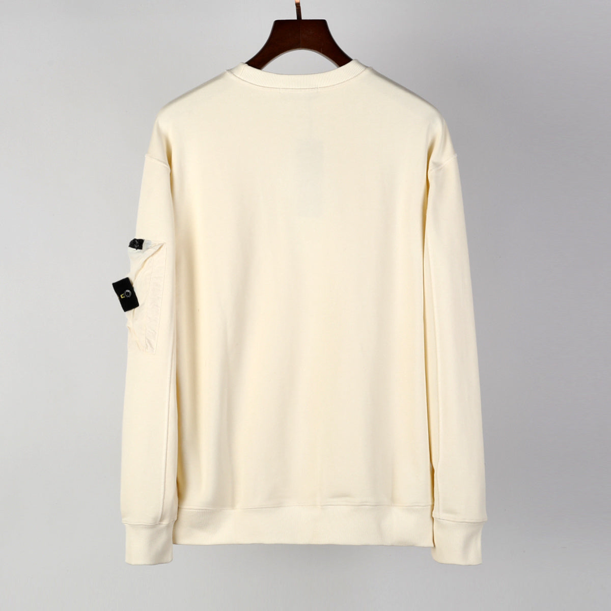 Stone Island Zip Sleeve Pocket Sweatshirt