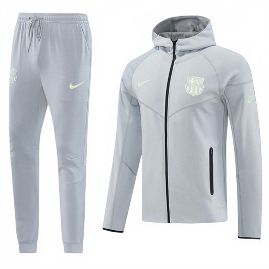 Barcelona Nike Tracksuit - Grey
