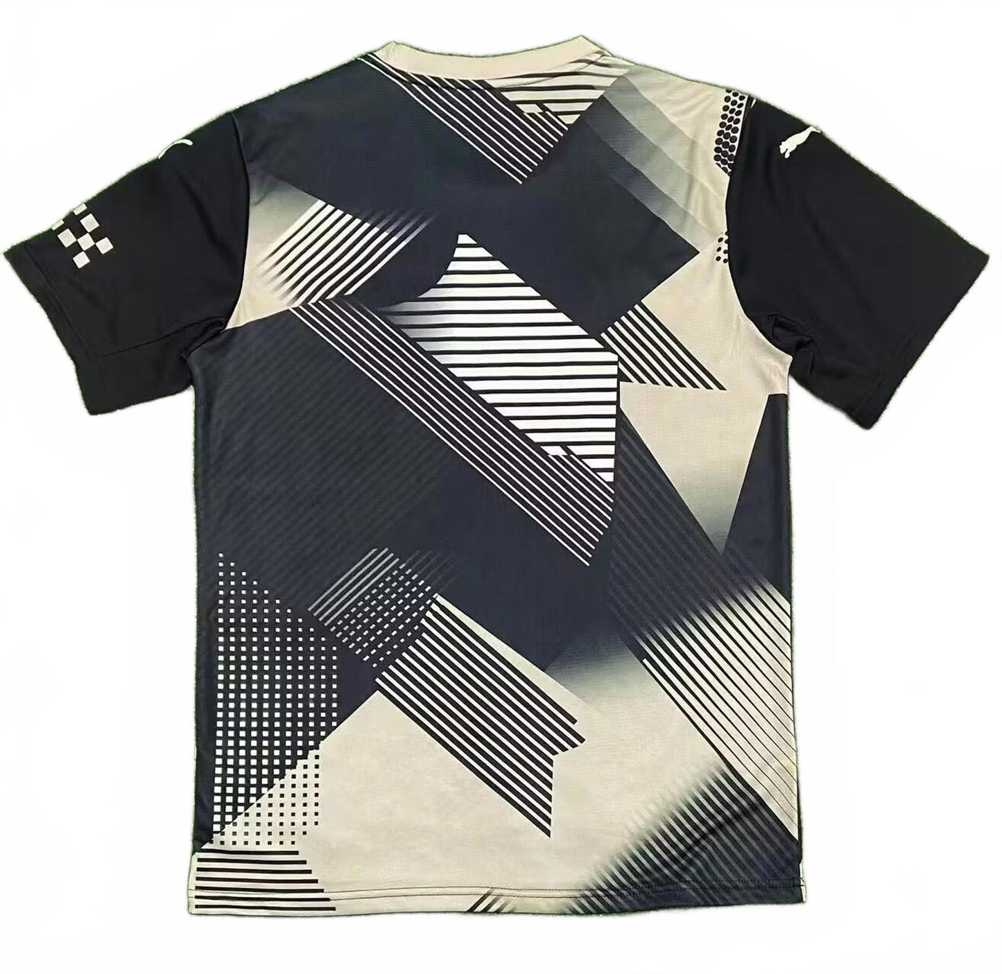 Manchester City 25/26 Puma Concept Jersey - Geometric Black & Beige