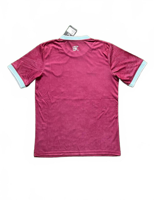 Burnley 25/26 Castore Home Jersey - Claret - Fan Version