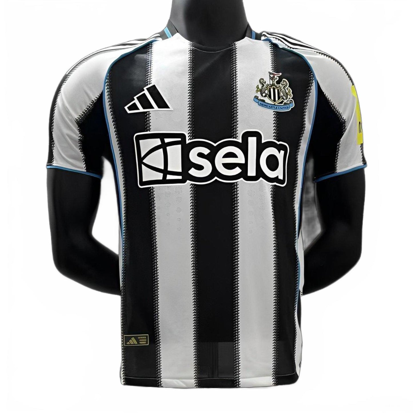 Newcastle 25/26 Adidas Home Jersey - Black - Player Version