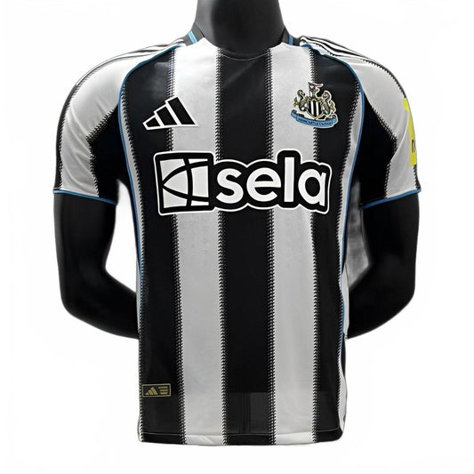 Newcastle 25/26 Adidas Home Jersey - Black - Player Version
