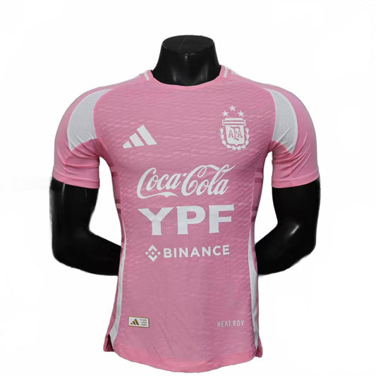 Argentina 25/26 Adidas Pink Football Jersey - Player Version