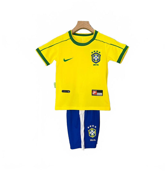 Nike Brazil 1998 National Team Kids' Football Kit 10/11 Years