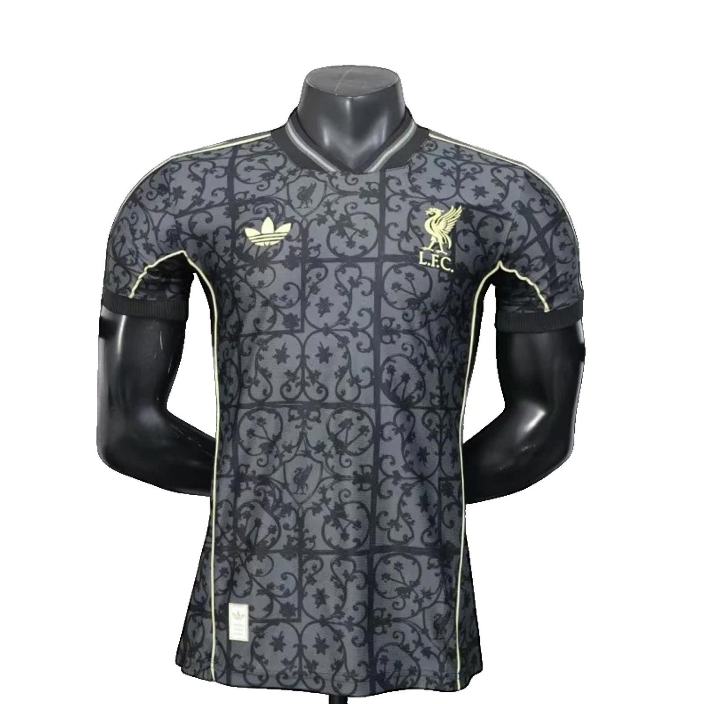 Liverpool 25/26 Adidas Special Edition Shirt - Black & Gold - Player Version