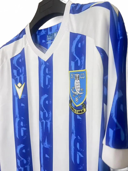 Sheffield Wednesday 25/26 Macron Home Shirt - White & Blue