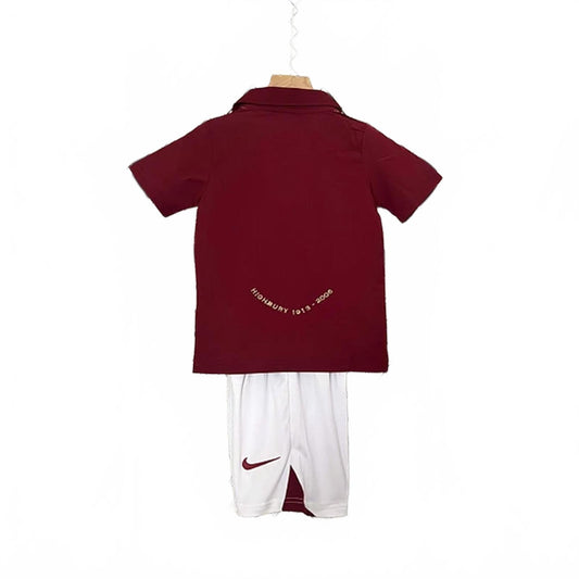 Arsenal 05/06 Nike Kids Home Kit - Red - Inc Socks