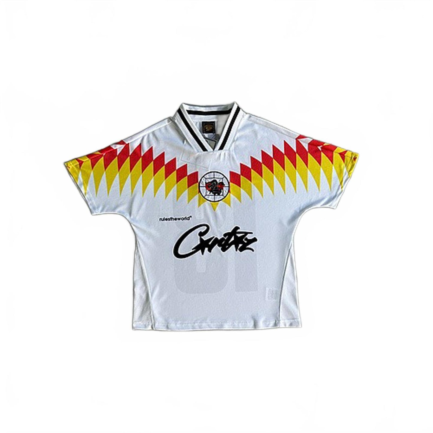 Corteiz RTW Club America Football Jersey - White - Size Large