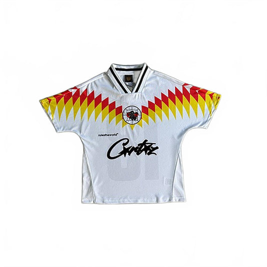 Corteiz RTW Club America Football Jersey - White - Size Large