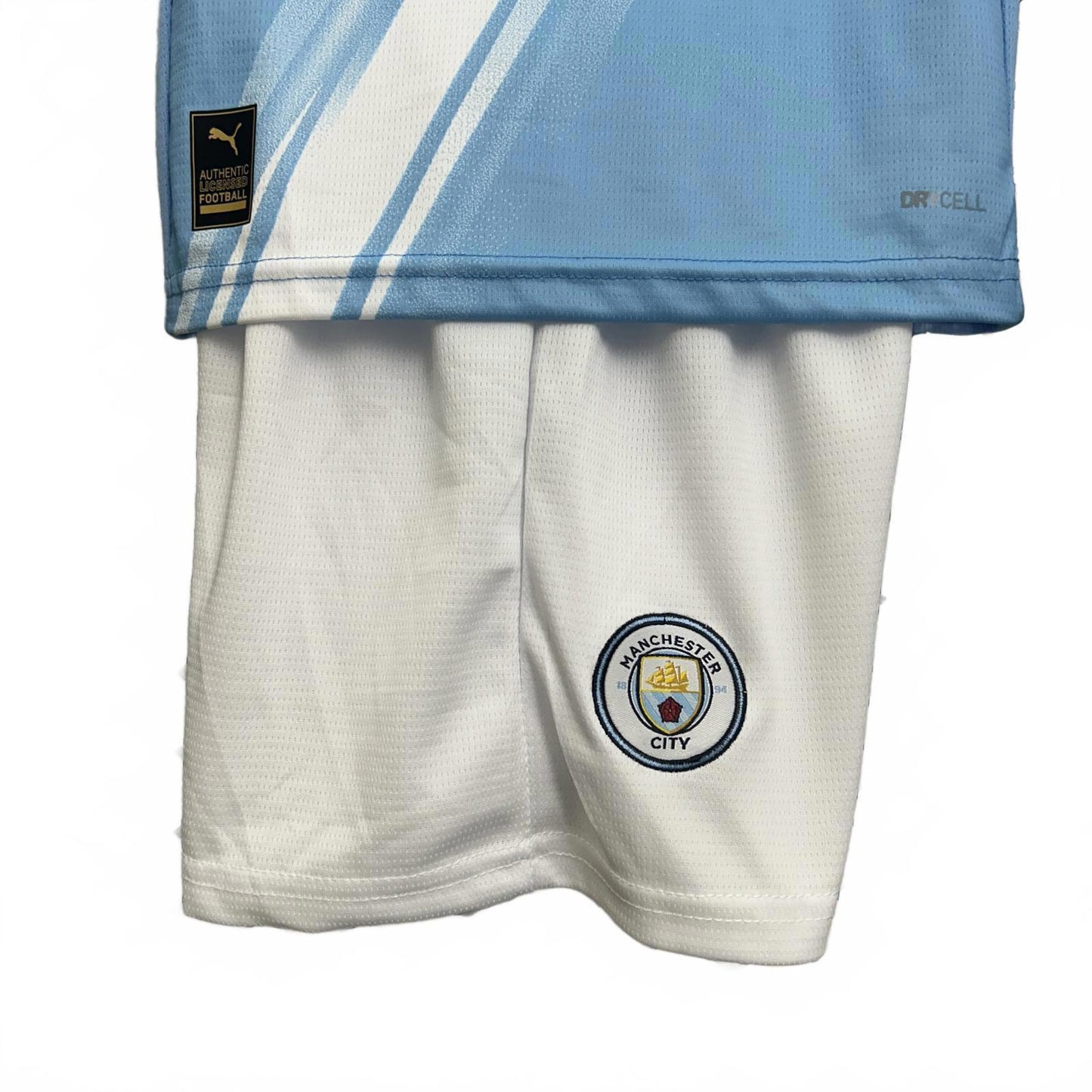 Manchester City Puma 25/26 Kids Home Kit - Inc Socks