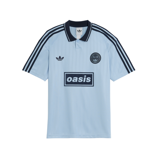 Adidas X Oasis 25/26 Band Football Jersey - Light Blue - Fan Version
