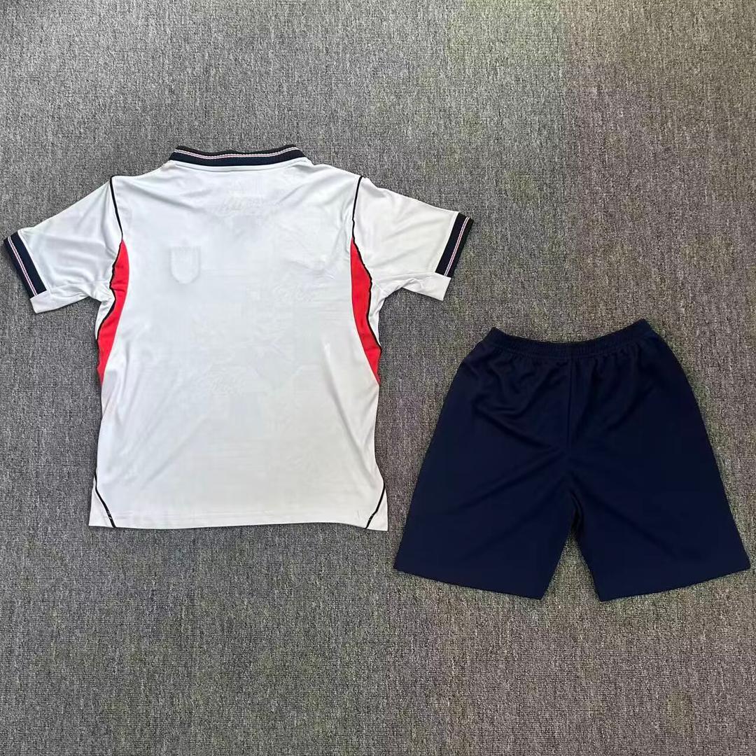 England 2026 Nike Kids Home Kit - White - Inc Socks