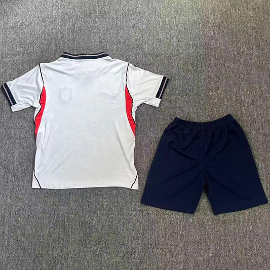 England 2026 Nike Kids Home Kit - White - Inc Socks