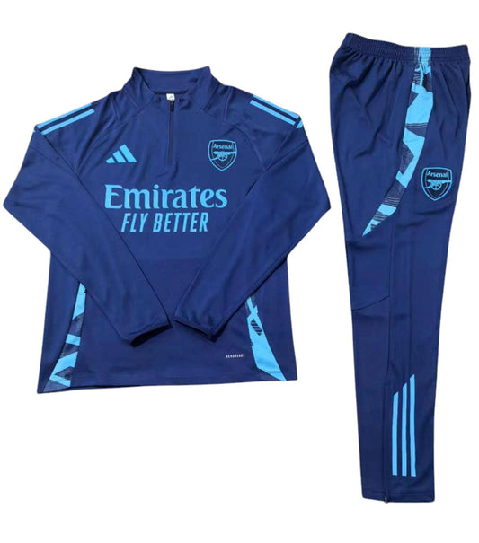 Arsenal Adidas Kids Tracksuit - Navy