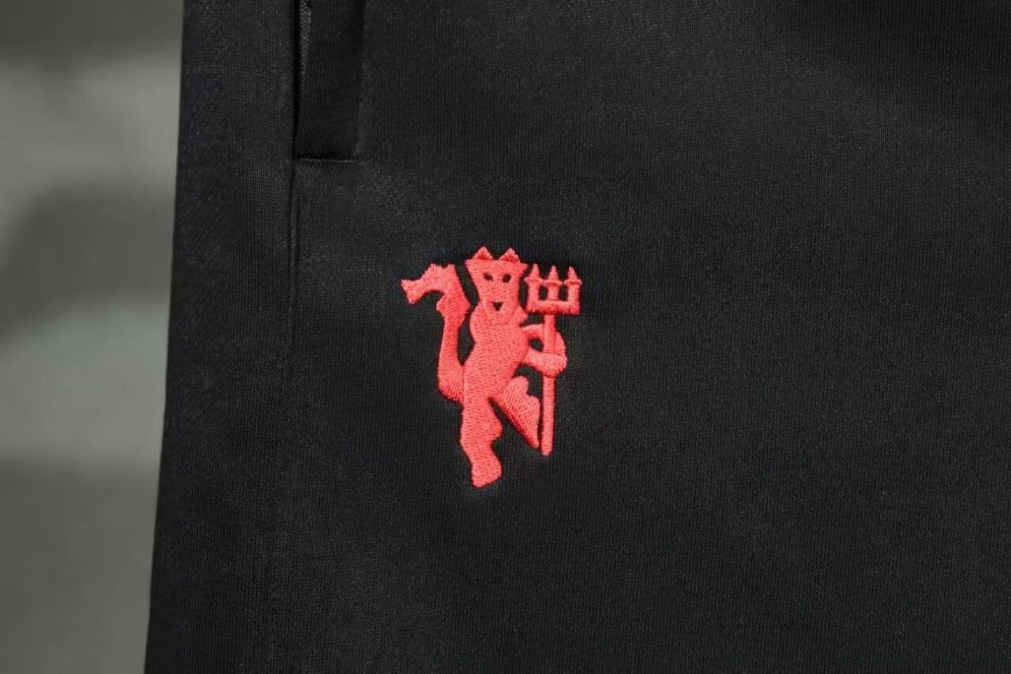 Manchester United Adidas Originals LFSTR Black & Red Hoody