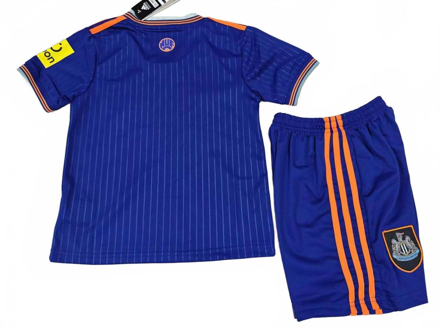 Newcastle 25/26 Adidas Kids Third Kit - Blue - Inc Socks