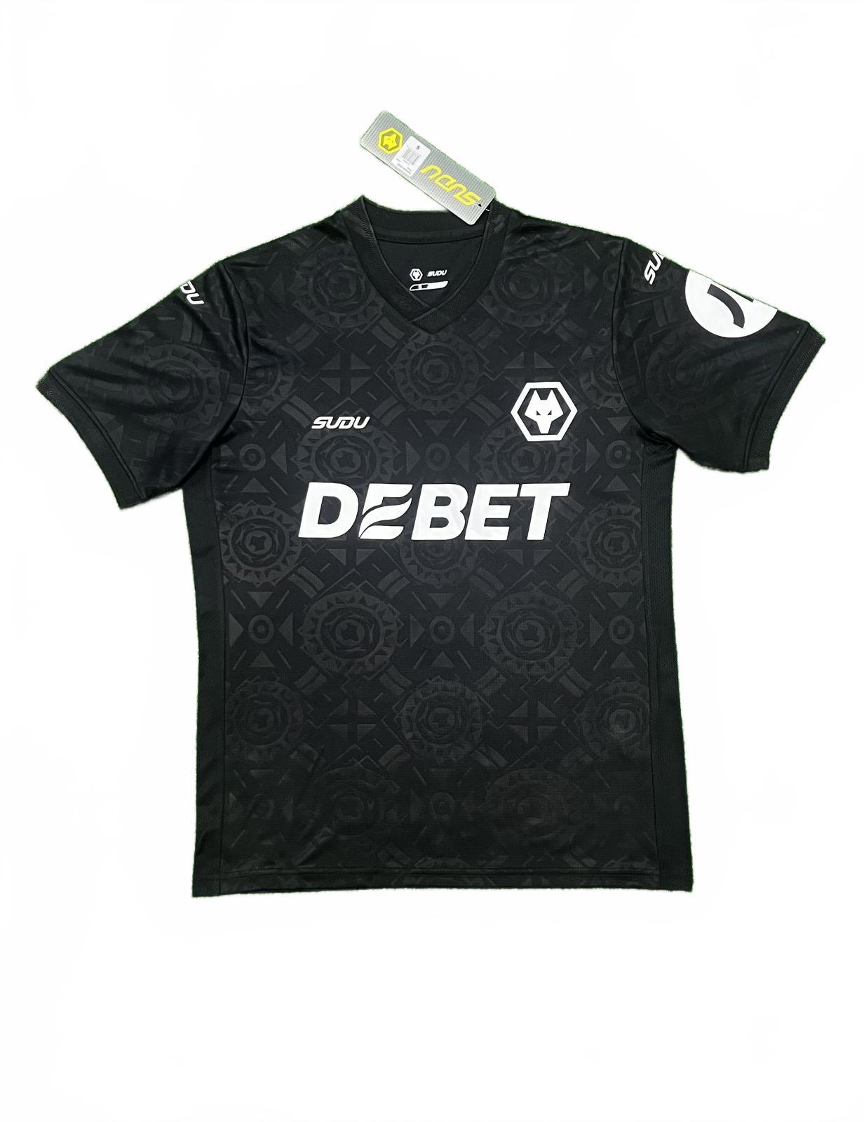 Wolverhampton 25/26 Sudu Goalkeeper Jersey - Black - Fan Version